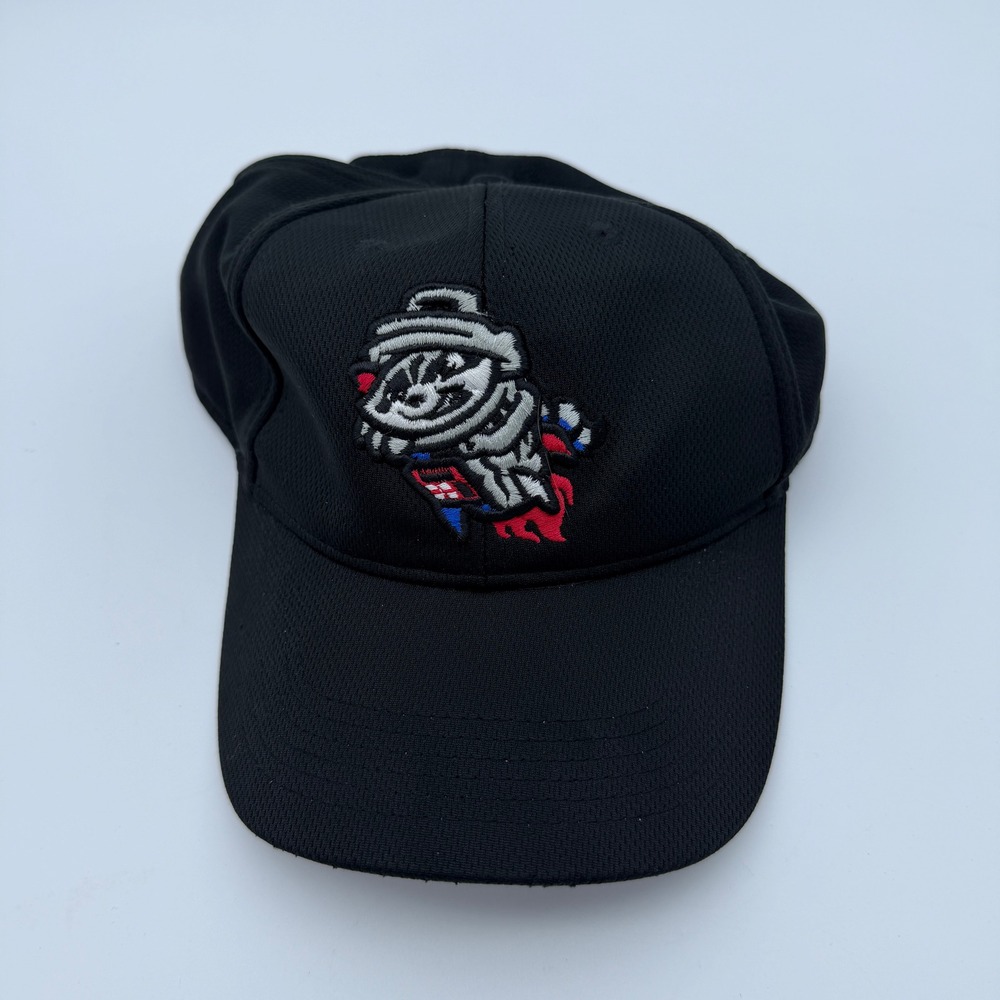 OC Sports Tri-City Dust Devils MiLB Baseball Hat Black Mesh Adjustable Cap OSFM